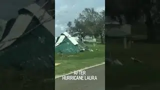 Hurricane Laura - Holly Beach & Cameron Louisiana