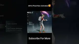 Bgmi 4.2Update M416 Fool New Switch Firearm Animation🥰#shorts #op