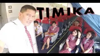 Cockpit View - Landing @ Mozes Kilangin International Airport, Timika