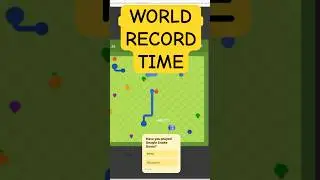 Google Snake Game Former World Record Run #gaming #speedrun #googlesnake #wr #worldrecord #pb #fwr