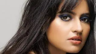 Actress Leslie Tripathy modelling