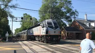 NJ Transit Bergen County Line Trains @ Radburn - Fairlawn (7/6/20)