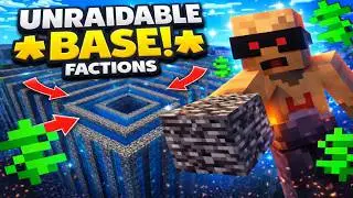 **UNRAIDABLE BASE** on MCPE Factions! (Minecraft PE Factions)