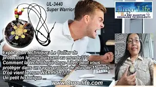 Le collier Pendentif  &eacute;nerg&eacute;tique le Plus puissant au Monde d&rsquo;Orgo-Life&reg;!   Une protection assur&eacute;e