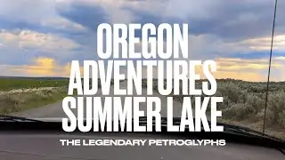 Oregon Adventures - Summer Lake. The Legendary Petroglyphs