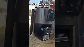 Dual lens wifi camera  quality and advance futures combo 👌 in one 📢📢#cctvinstallation #securitycamer