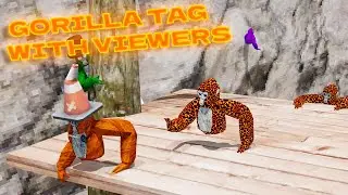 🔴GORILLA TAG LIVE!🔴🫵Playing MiniGames & Virtual Stump🫵 #gorillatag #livestream