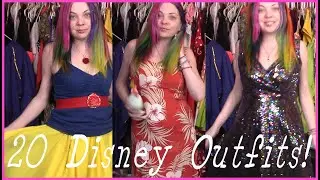 Shop My Closet! 20 Outfits to Wear to the Disney Parks! #Disneybounding, #Disneybound, #Thrifting