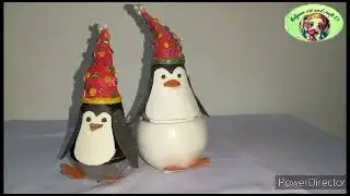 Old LED bulb Craft | Penguin Craft | Make Beautiful craft...