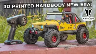 Rakit RC Adventure Baru Vanquish VS4-10 Portal Builders Kit dengan Body 3D Printed Project IJ 
