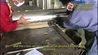 rock wool pipe shell  cutting#buildingmaterialsupplier #materials #buildingmaterials #rockwool
