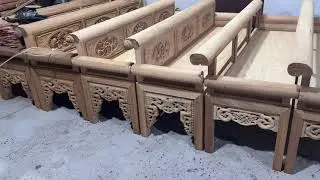 Trường kỷ gỗ gụ lào 0376--9999---35