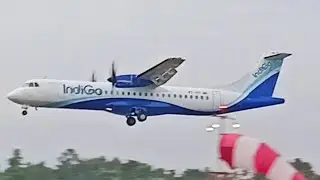 ATR 72-600 LANDING | indigo Airlines at Cochin International airport |