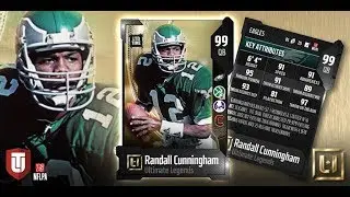 Madden 18 New Ultimate Legends 99 Overall Mean Joe Greene Randall Cunningham And 98 Marvin Harrison