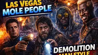 Visiting the Mole people of Las Vegas (Life without the sun) 