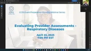 CCDS Exam Prep - Evaluating Provider Assessments: Respiratory Diseases