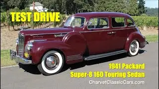 TEST DRIVE: 1941 Packard Super 8 160 Touring Sedan - Charvet Classic Cars