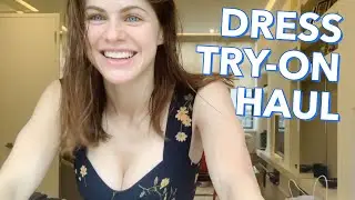 Trying on Dresses in QUARANTINE! | Alexandra Daddario