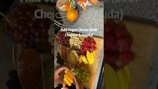 Making a Vegan Charcuterie Board 🍇🧀🍞for the First Time!!