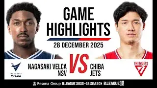 Nagasaki Velca vs. Chiba Jets - Game Highlights