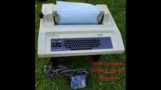 Digital DECWriter II LA-36 Vintage 1970's Dot Matrix Printer, Electric Typewriter, TeleType Terminal