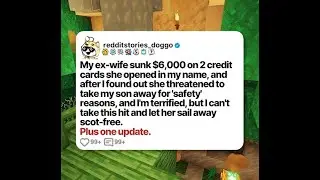 My ex-wife sunk $6,000 on 2 credit cards she opened in my name, and after I found out she...