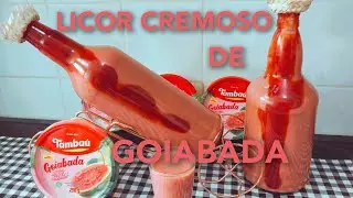 INCRIVELMENTE DELICIOSO! LICOR CREMOSO DE GOIABADA ESSE NOVO SABOR VAI DEIXAR TODOS DE BOCA ABERTA.