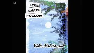 Nice senary art#youtuve #easyartlover #with nabila art