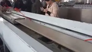 Poland customer---pvc wpc wall panel making machine