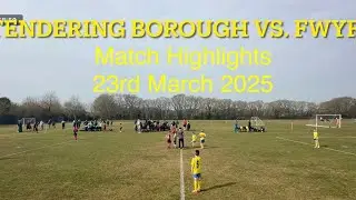 Highlights - Tendering Borough vs. FWYFC U8&rsquo;s Blues - 23rd March 2025