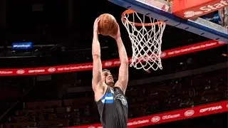 Mario Hezonja amazing dunk vs Wizards 5/11/2016