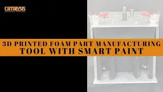3D Printed Foam Part Manufacturing Tool With Smart Paint