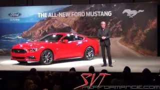 SVTP at The 2015 Ford Mustang Introduction - Dearborn