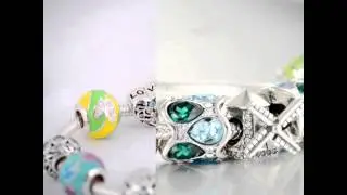 silver charms bracelets