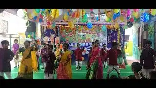 Sankranthi celebrations by ukg and 1st class students gkr high school -2026