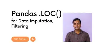 Pandas .LOC method for filter DataFrame and Data imputation