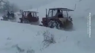Srbija se bori sa zimom, 9. januar 2017. (RTV Bor)