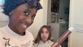 Doing Leticia’s hair (WE’RE BACK!!!!!!!!)