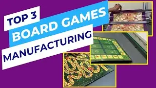 Crafting Game Boards: A Journey Through Manufacturing Mastery #manufacturing #boardgame #design #art