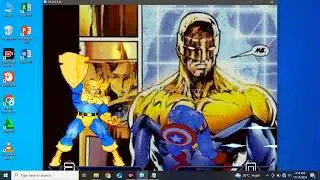 Mugen Battle Captain America vs Guardian