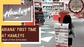 Ariana's First Visit at Hamleys Mall of the Emirates - Dubai | Toy Unboxing