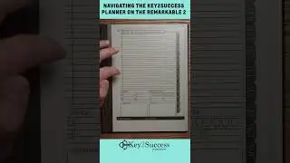 reMarkable 2 Navigating the Key2success Digital Planner