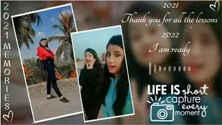 Good Bye 2021 Video Editing By Kinemaster | Best Status Video Template |Black Screen Template Video