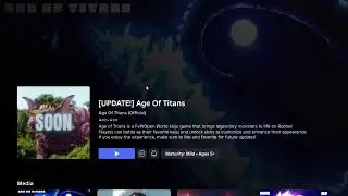 Age Of Titans Before the Update