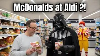 McDonald&rsquo;s в Aldi?! Дегустация Big Stack, наггетсов и картофеля фри 🍔🍟