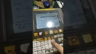 The repair of the Fanuc system's black screen . #fanuc #industrialrepair #hmi