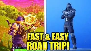 how to UNLOCK the ROAD TRIP skin before anyone...