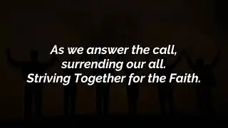 Together for the Faith │ Piano │ Accompaniment With Lyrics