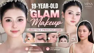 19-Year-Old Vietnamese Girl Amazing Glam Makeup Transformation | Mina Studio x Lyly Makeup