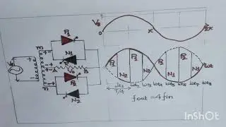 Single Phase Mid Point Type Cyclo Converter